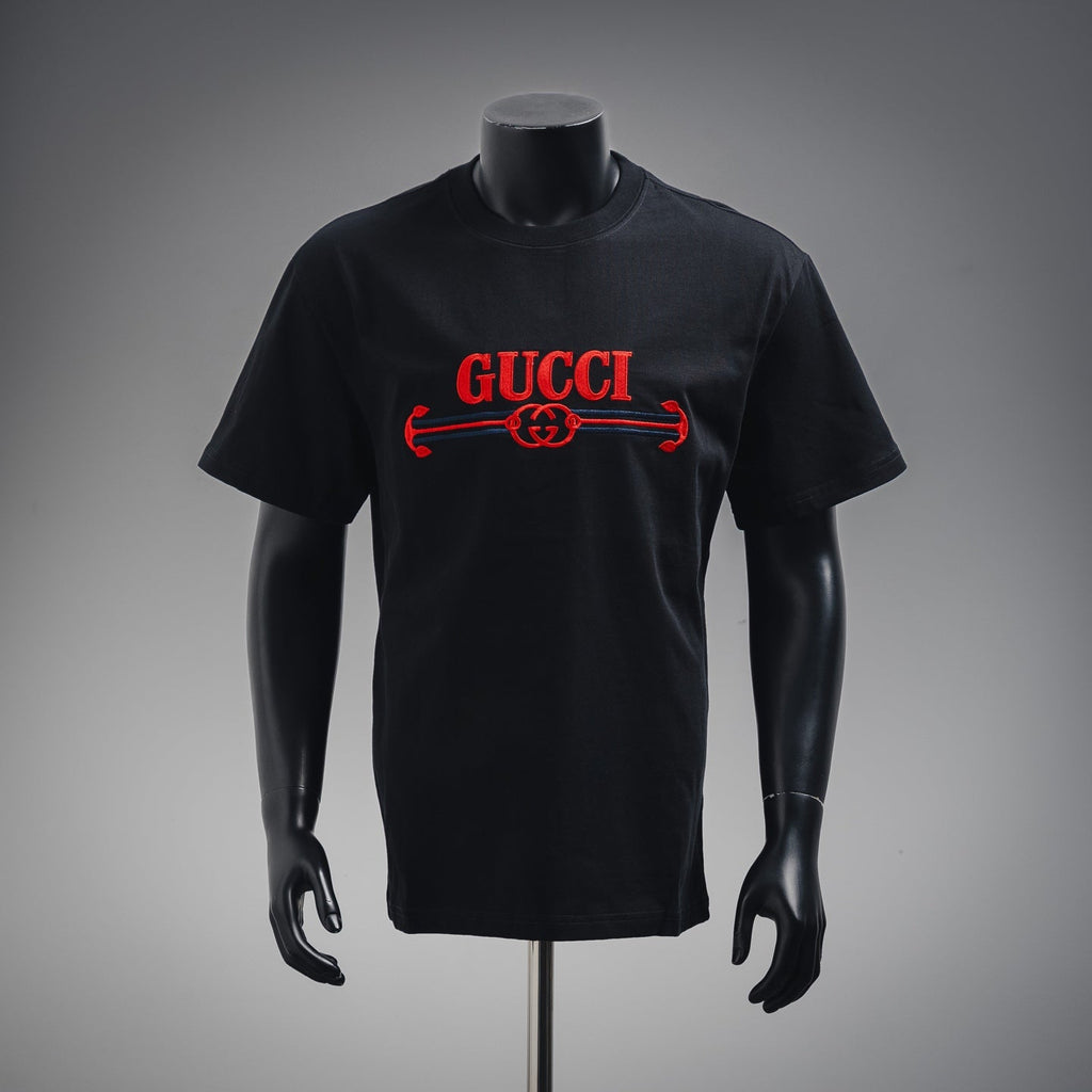 Guc 25ss embroidered t-shirt