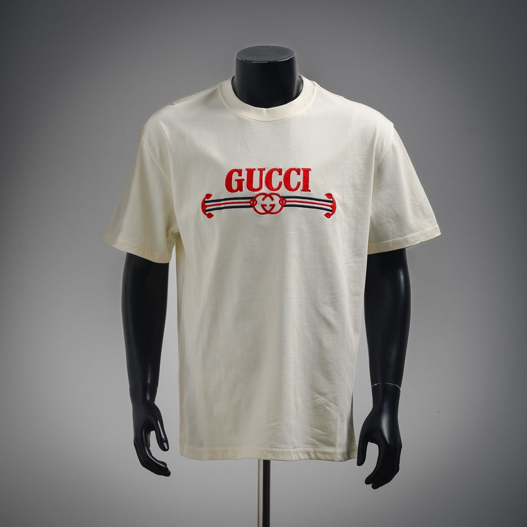 Guc 25ss embroidered t-shirt
