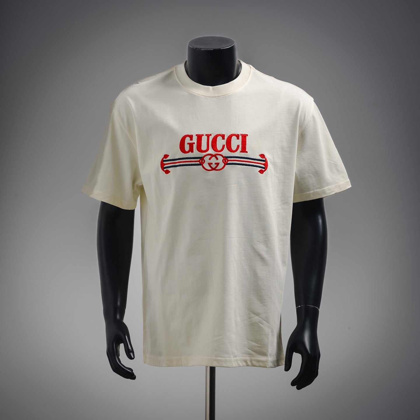 Guc 25ss embroidered t-shirt
