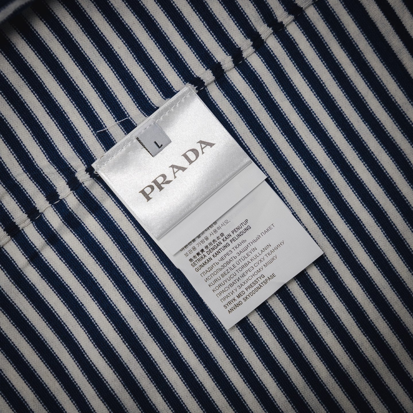 Pra embroidered knit polo