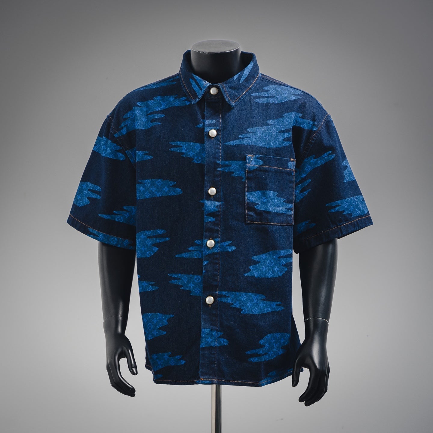 Louis 25ss denim shirt