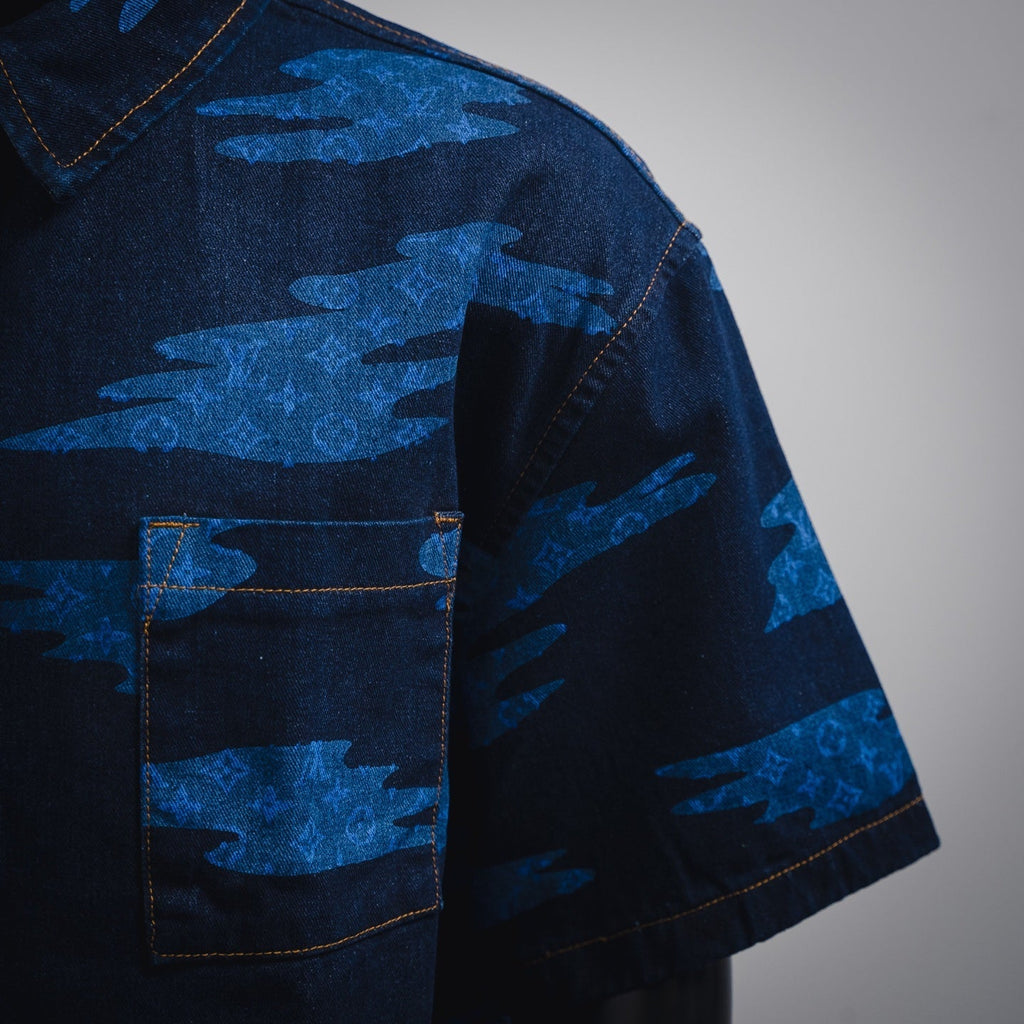 Louis 25ss denim shirt