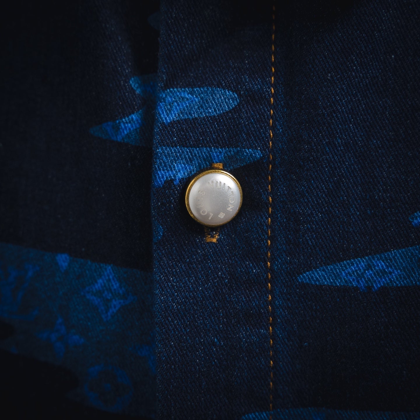 Louis 25ss denim shirt