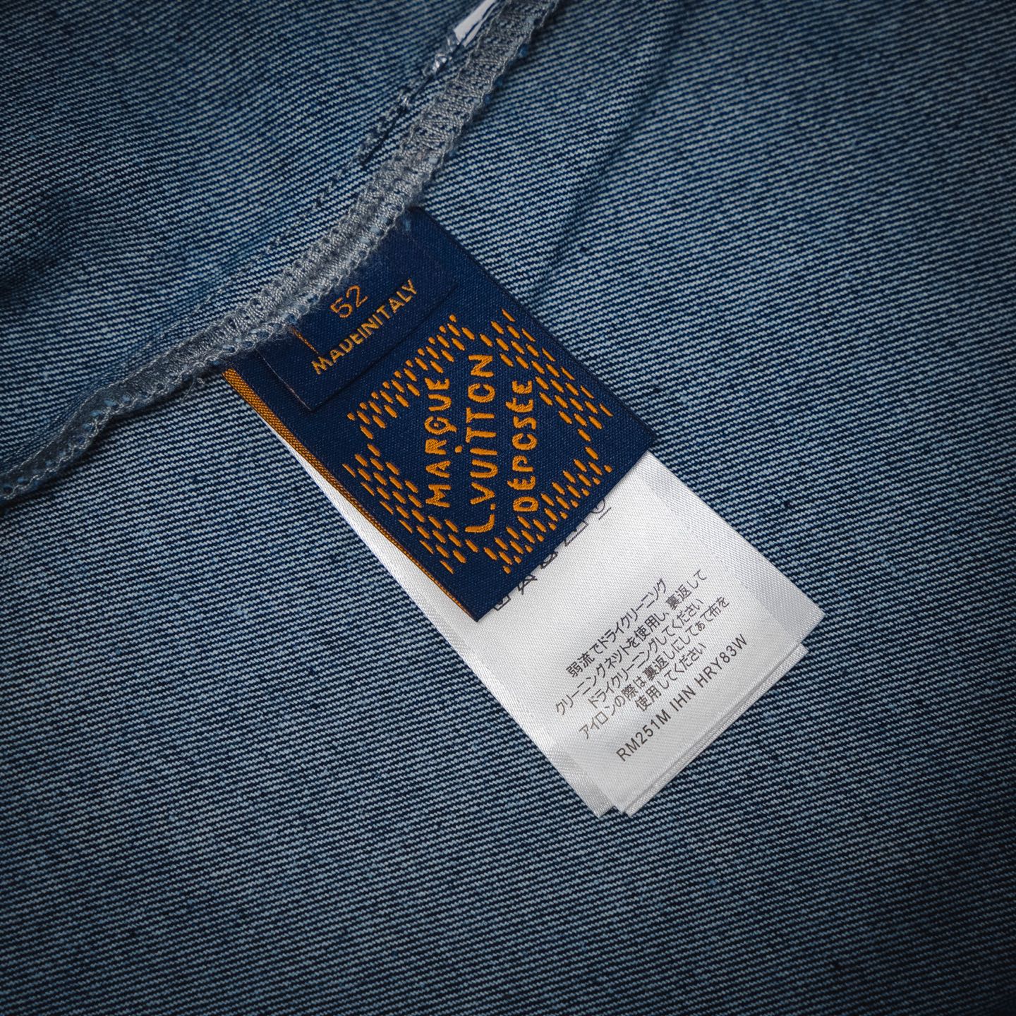 Louis 25ss denim shirt