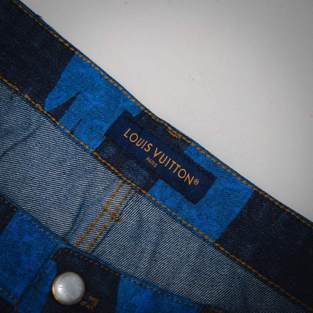 Louis 25ss denim short