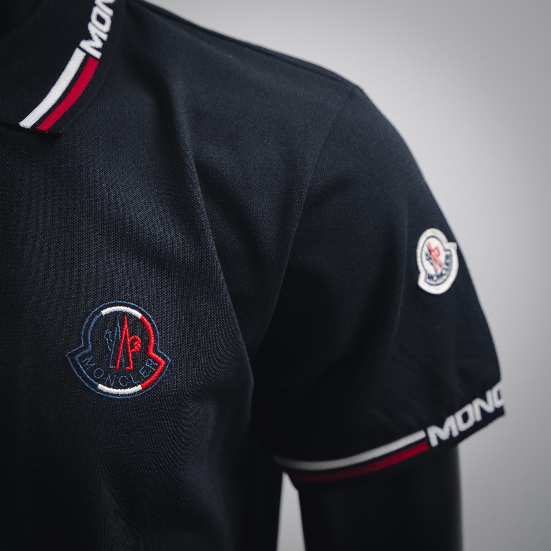 Mon 25ss embroidered polo