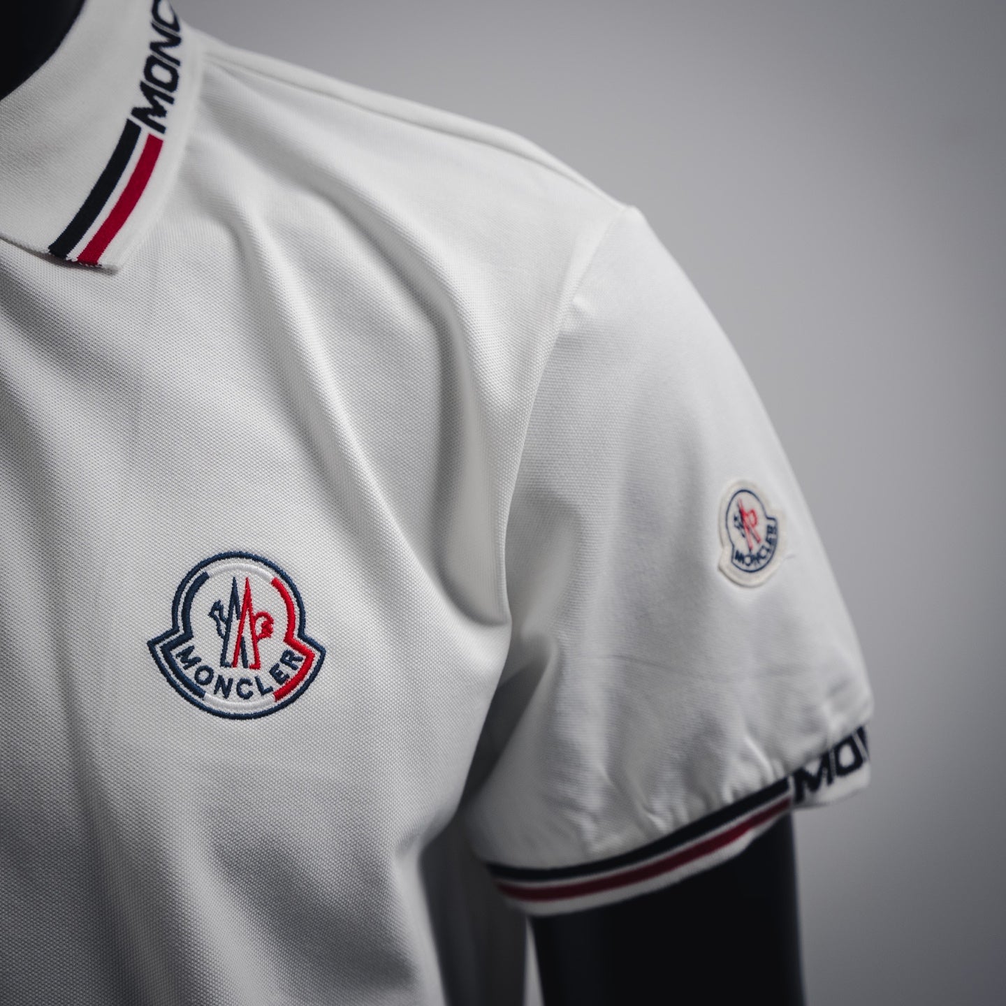 Mon 25ss embroidered polo