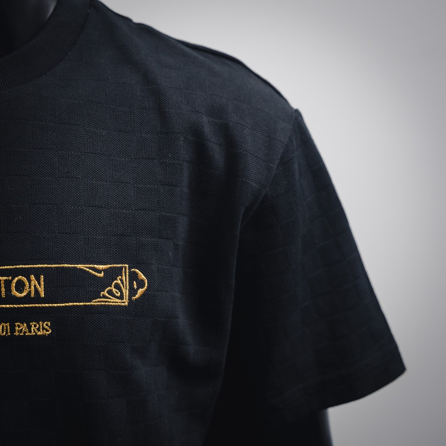 Louis 25ss embroidered t-shirt