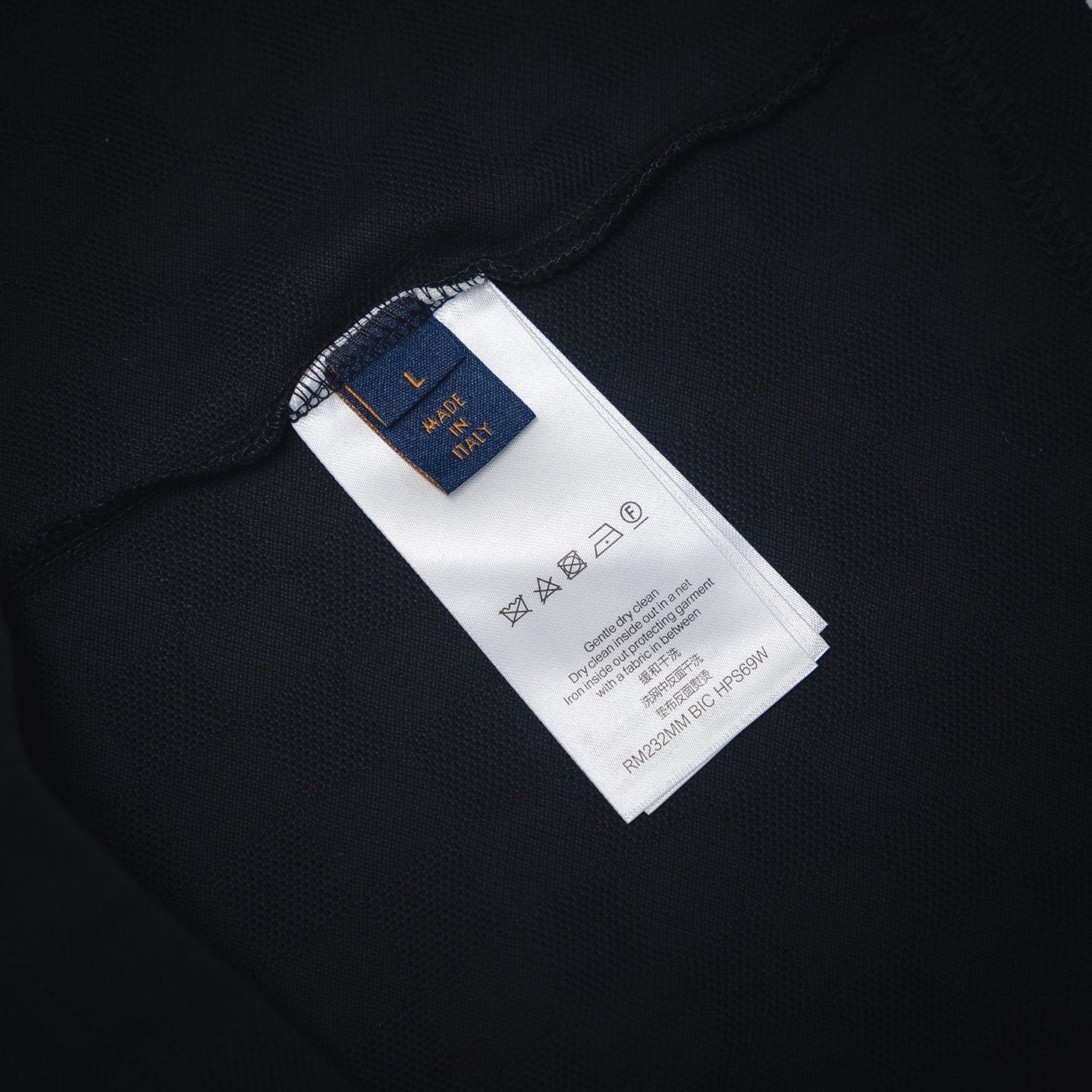 Louis 25ss embroidered t-shirt