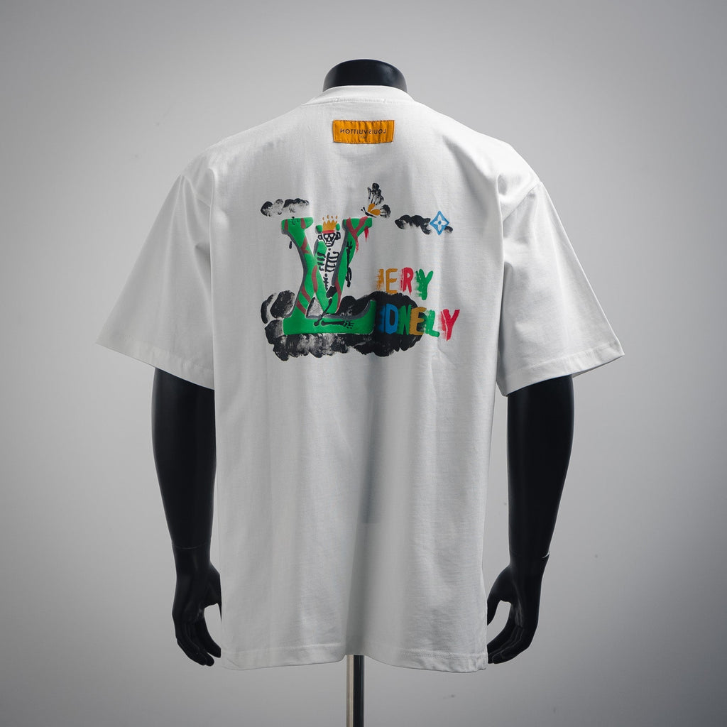 Louis 25ss print t-shirt
