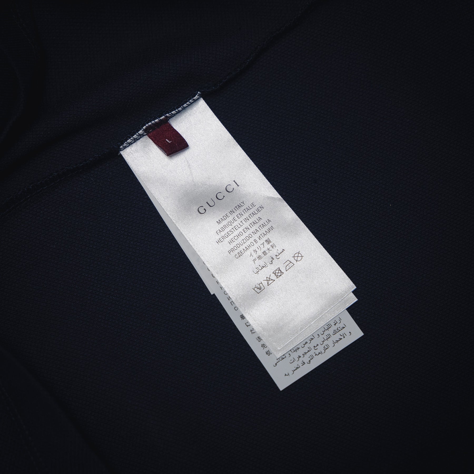 Guc 25ss embroidered polo