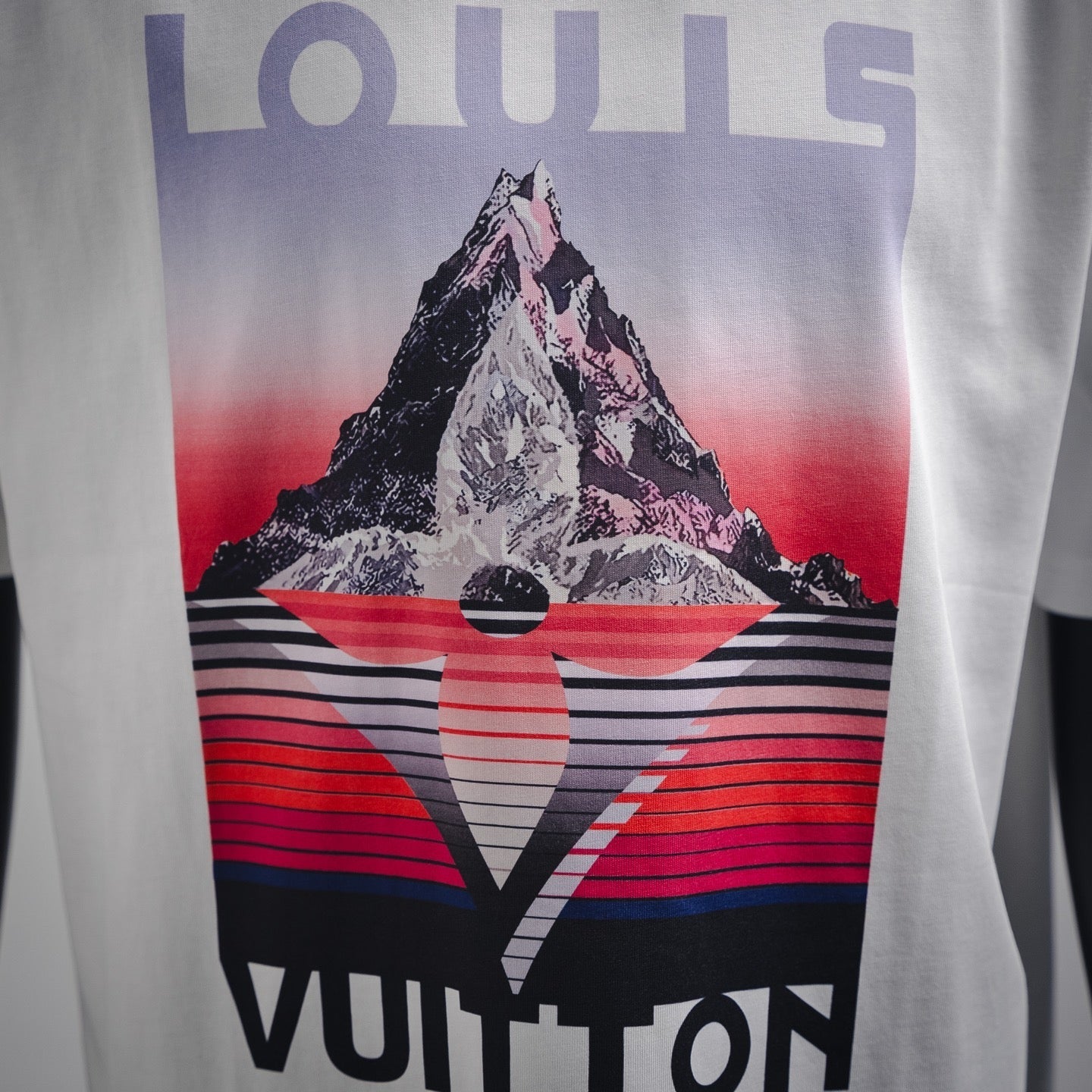 Louis 25ss print t-shirt