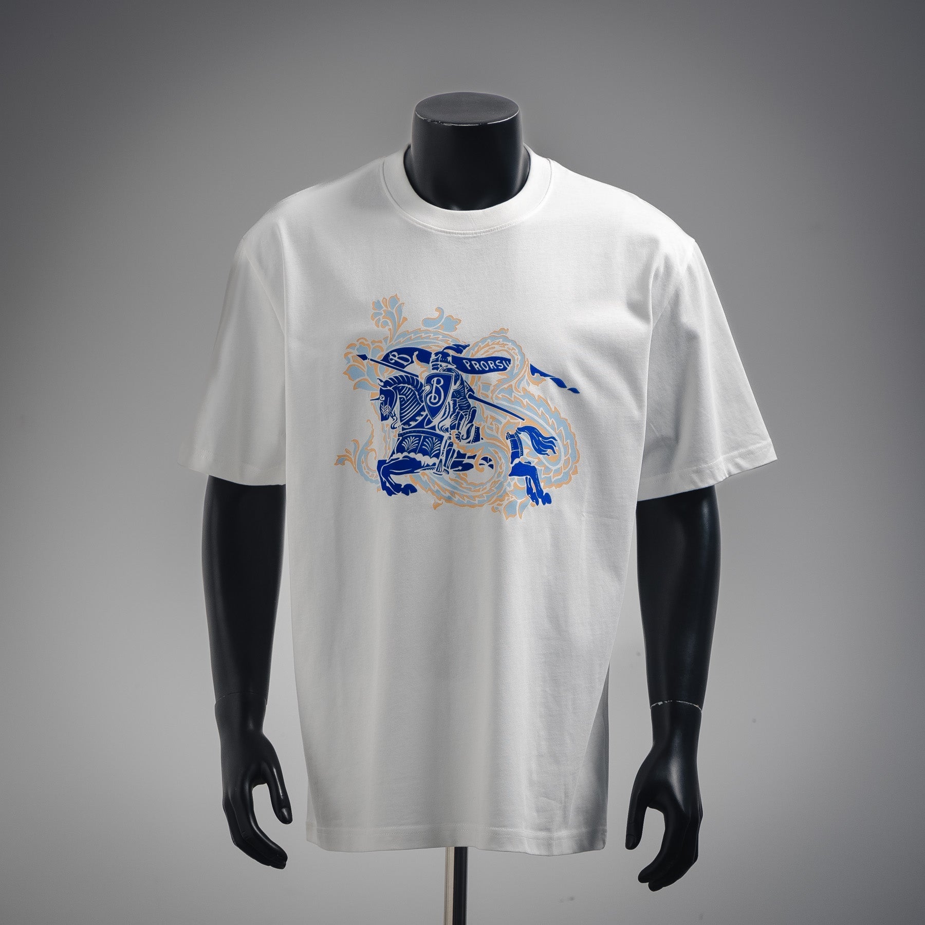 Bur 25ss flocking t-shirt