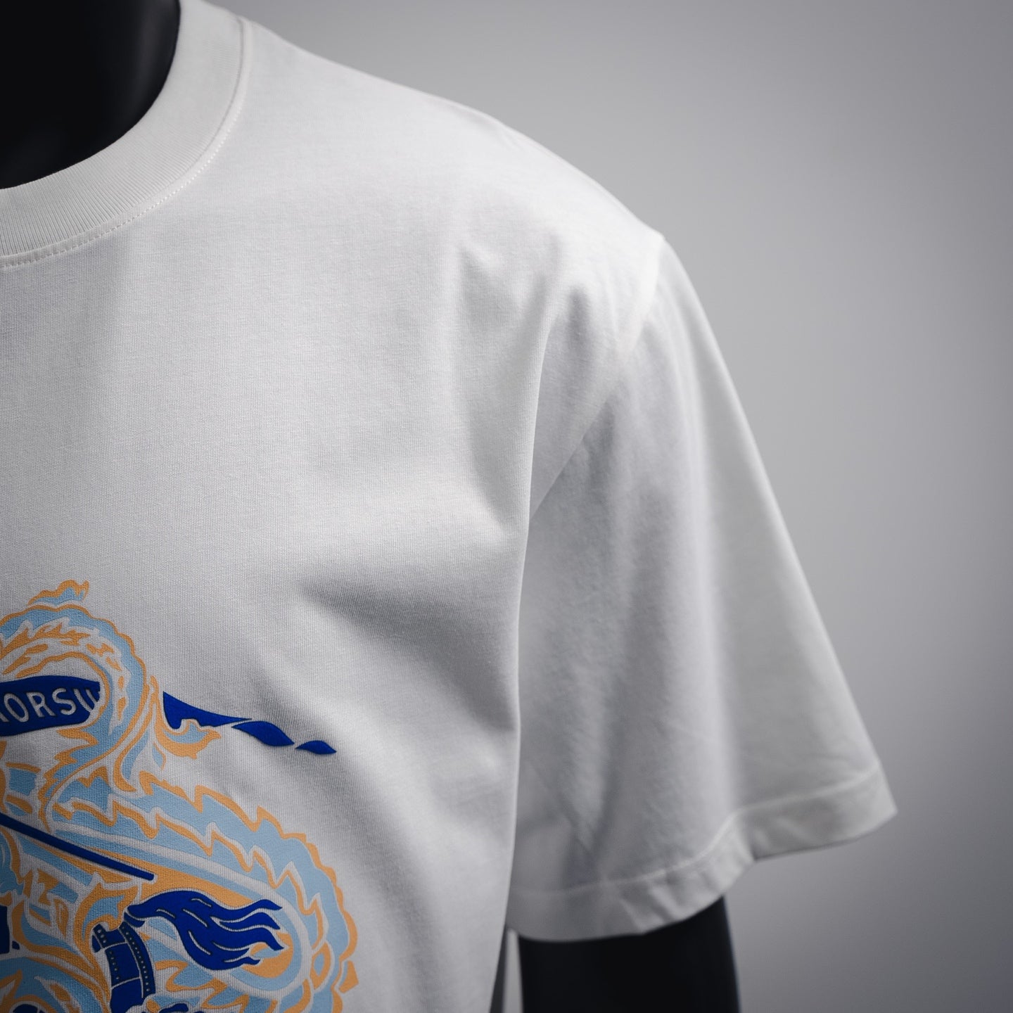 Bur 25ss flocking t-shirt