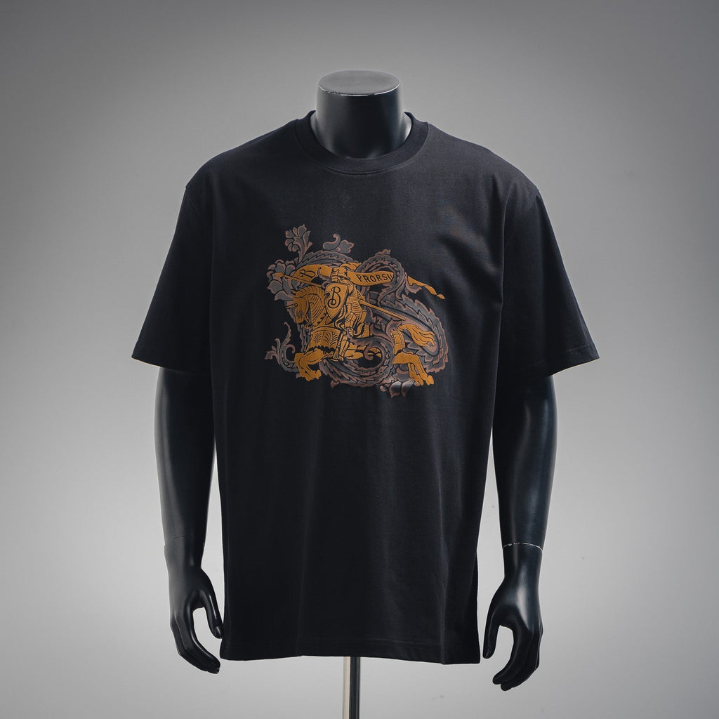 Bur 25ss flocking t-shirt