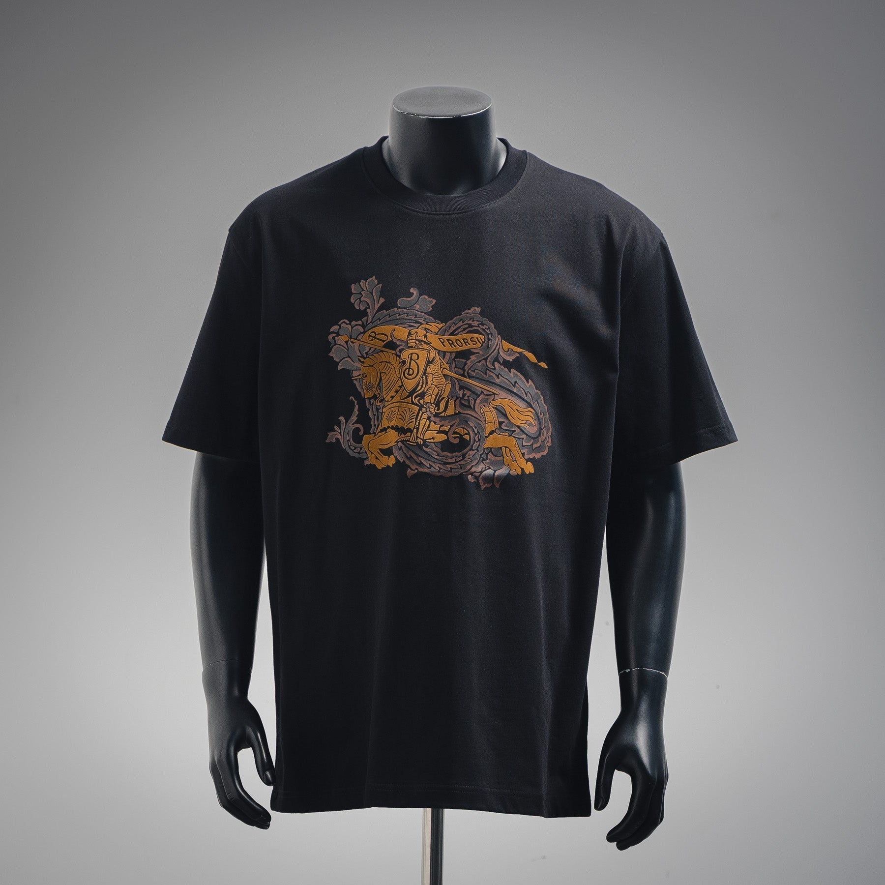 Bur 25ss flocking t-shirt