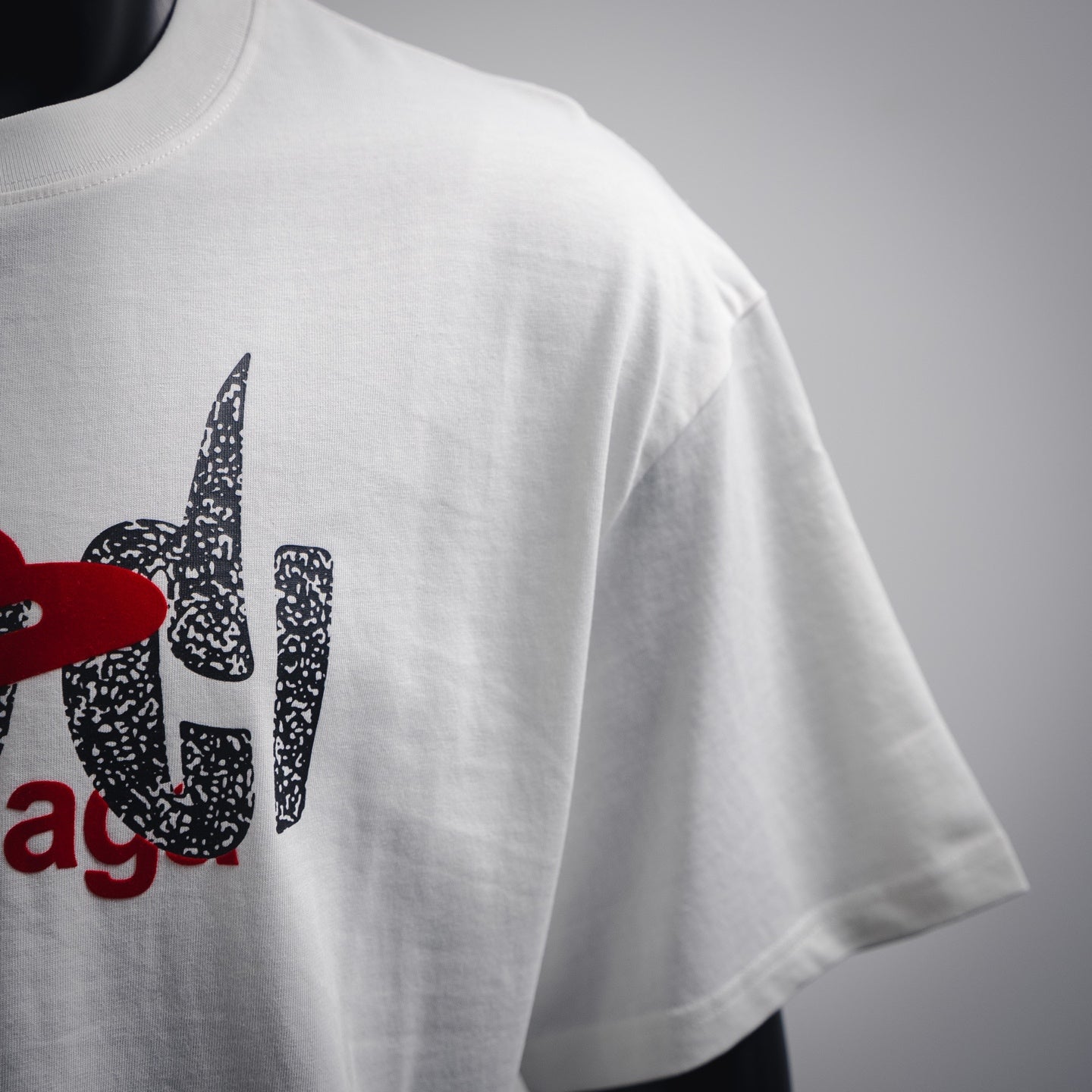 Guc x Balen flocking t-shirt