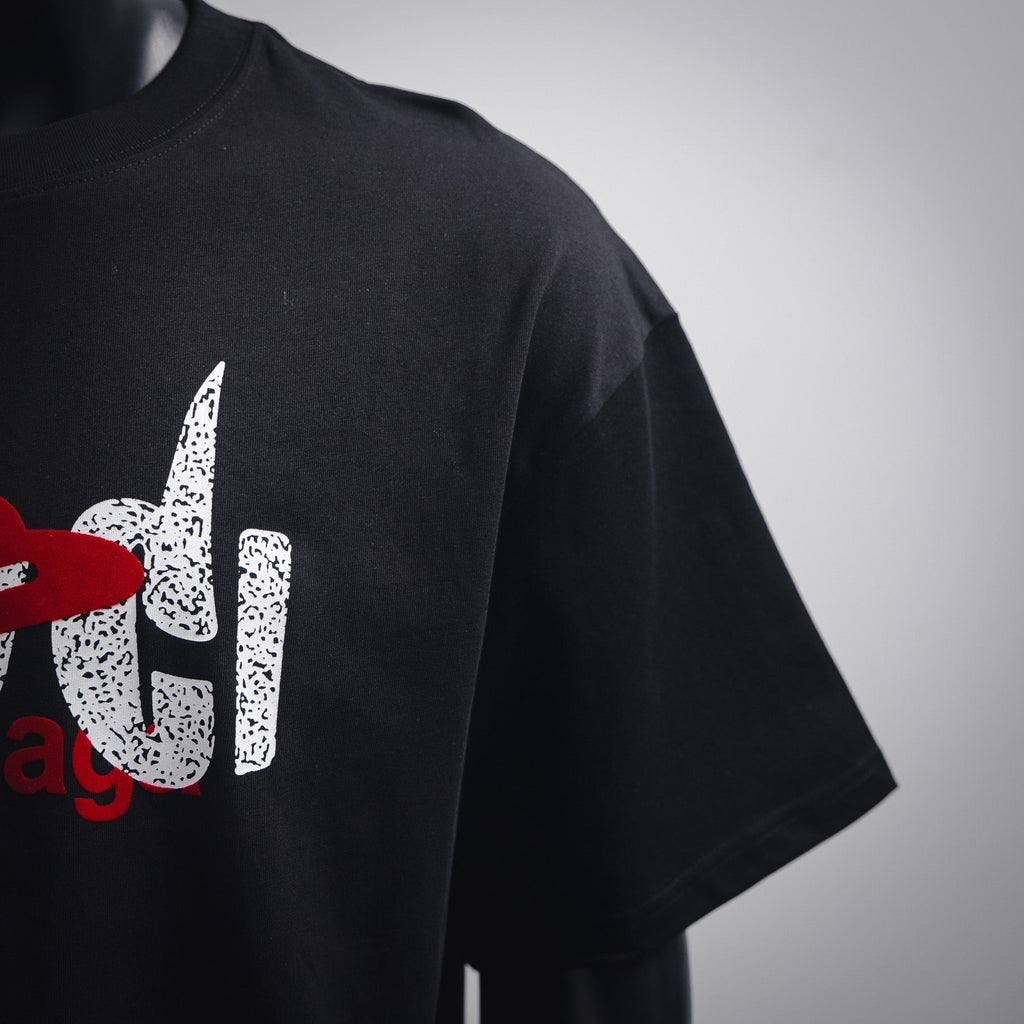 Guc x Balen flocking t-shirt