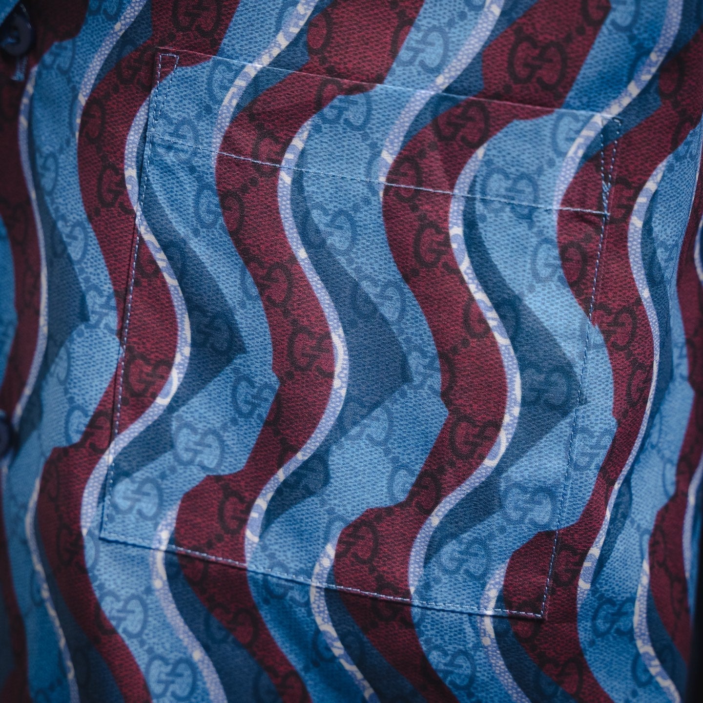 Guc 25ss print shirt