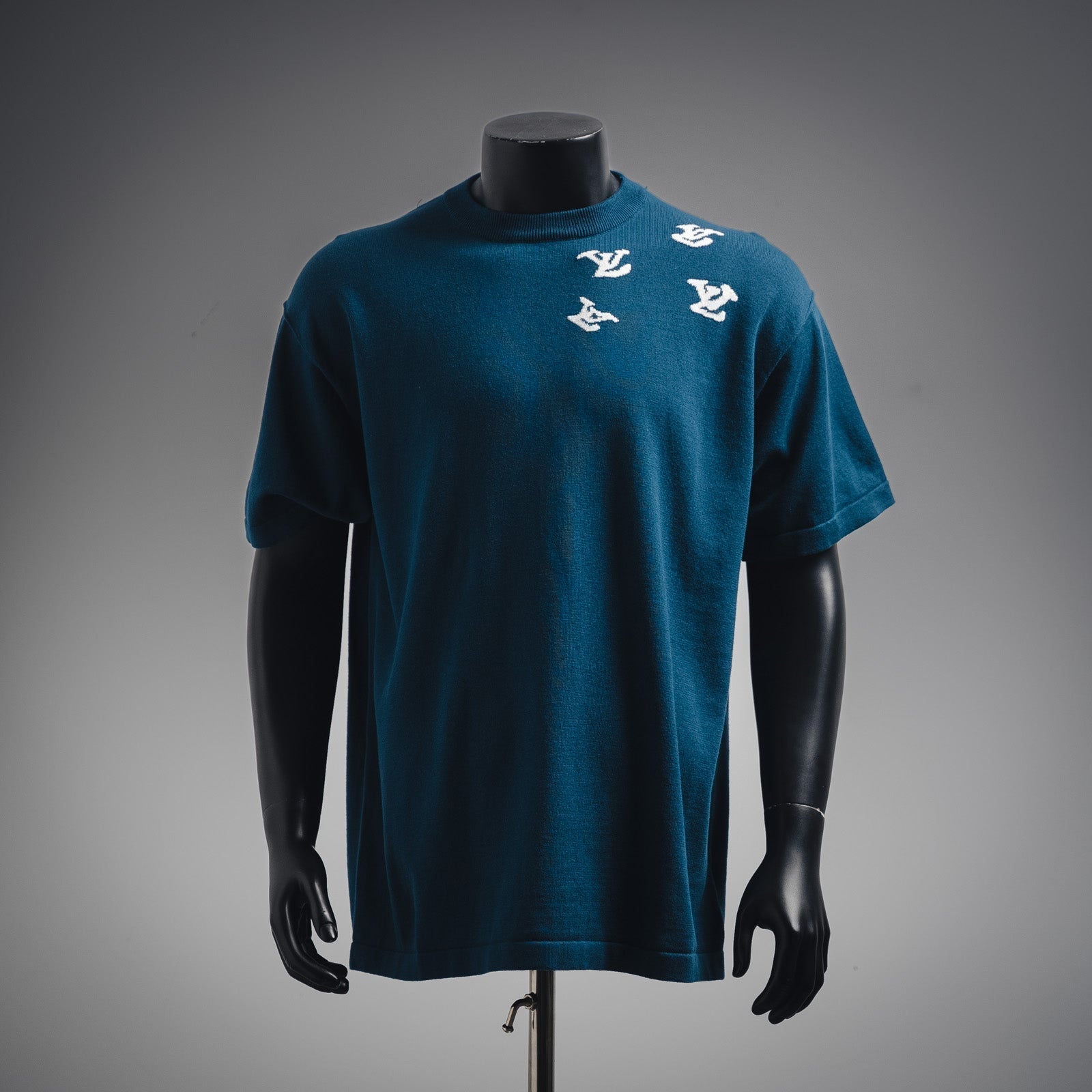 Louis 25ss knit jacquard t-shirt