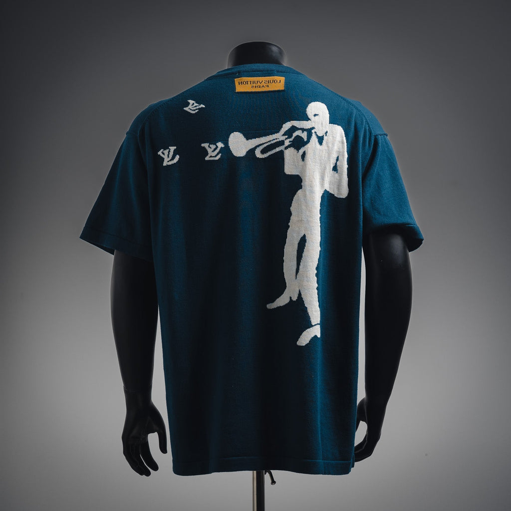 Louis 25ss knit jacquard t-shirt