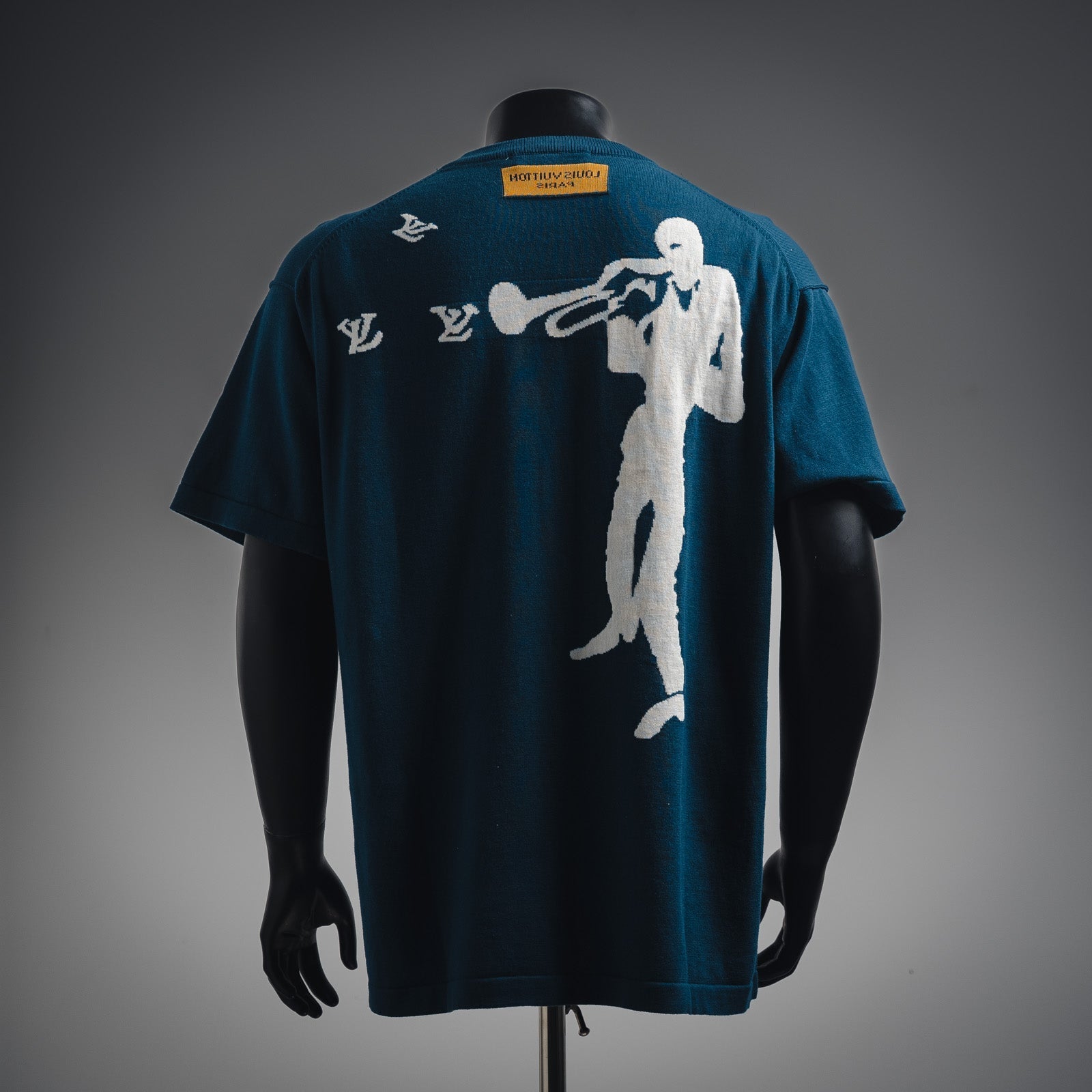 Louis 25ss knit jacquard t-shirt