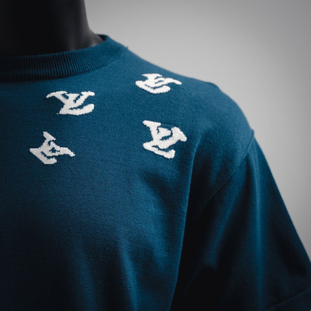 Louis 25ss knit jacquard t-shirt