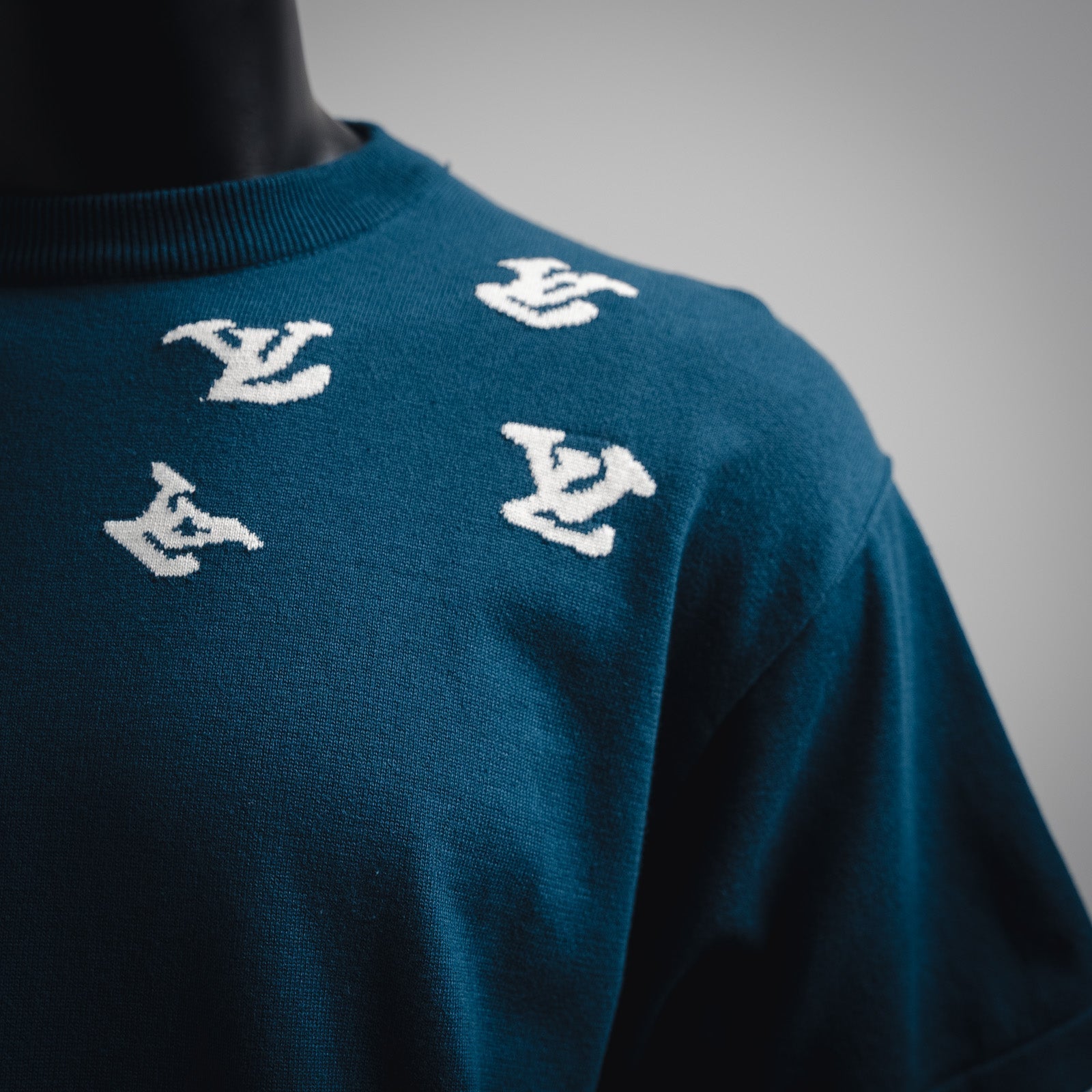 Louis 25ss knit jacquard t-shirt