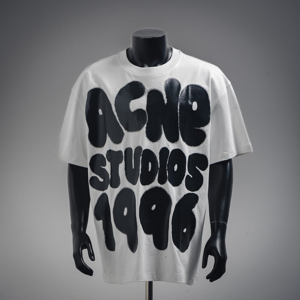 acne 25ss print t-shirt