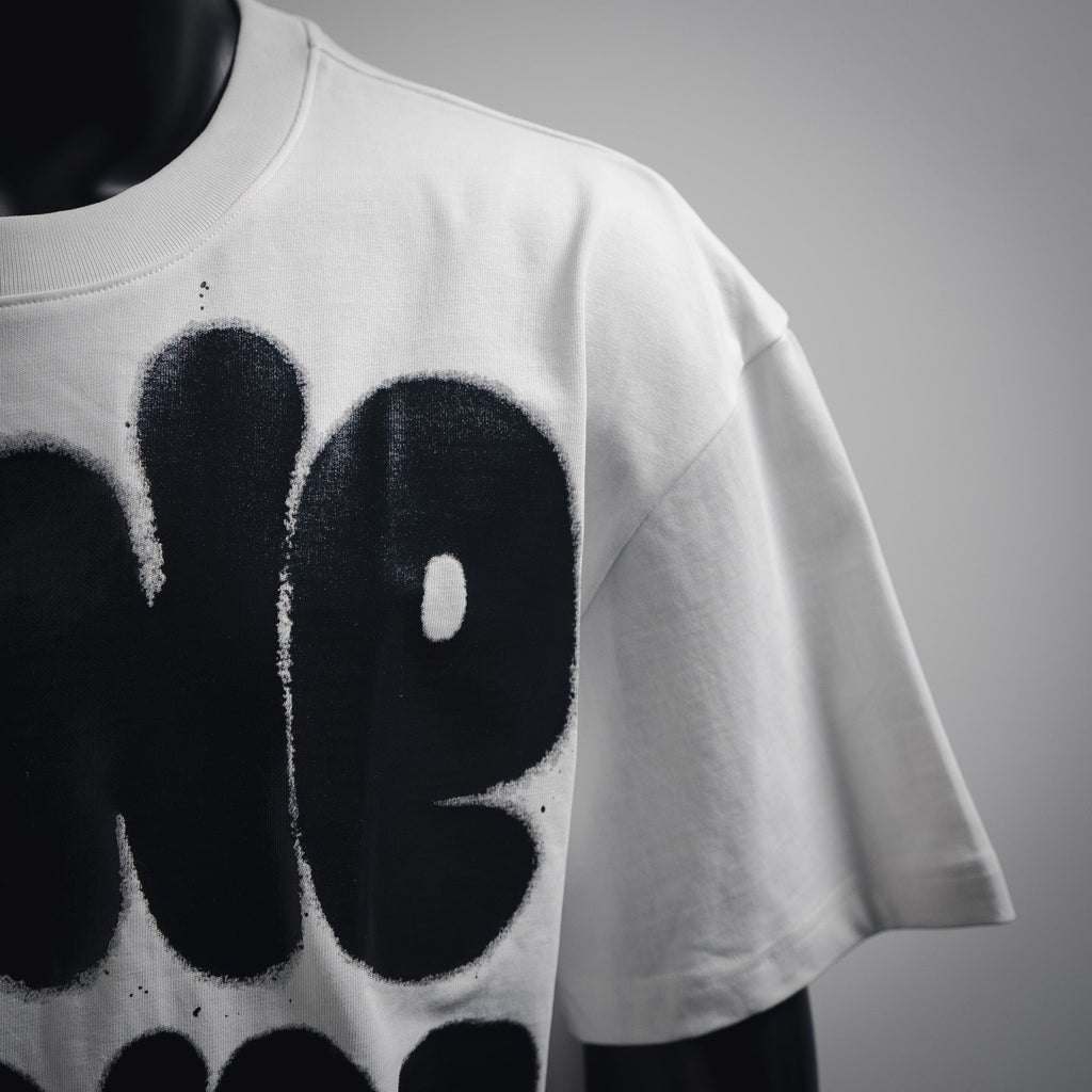 acne 25ss print t-shirt