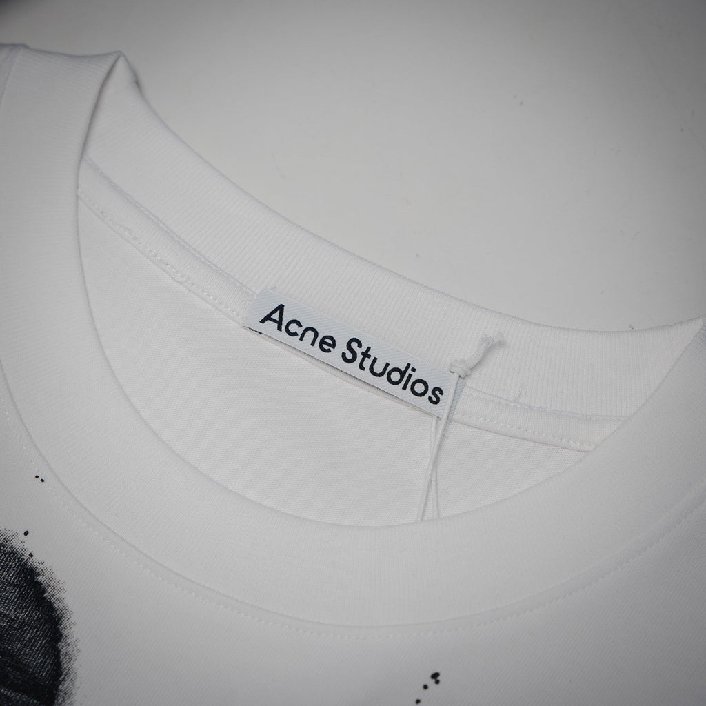 acne 25ss print t-shirt