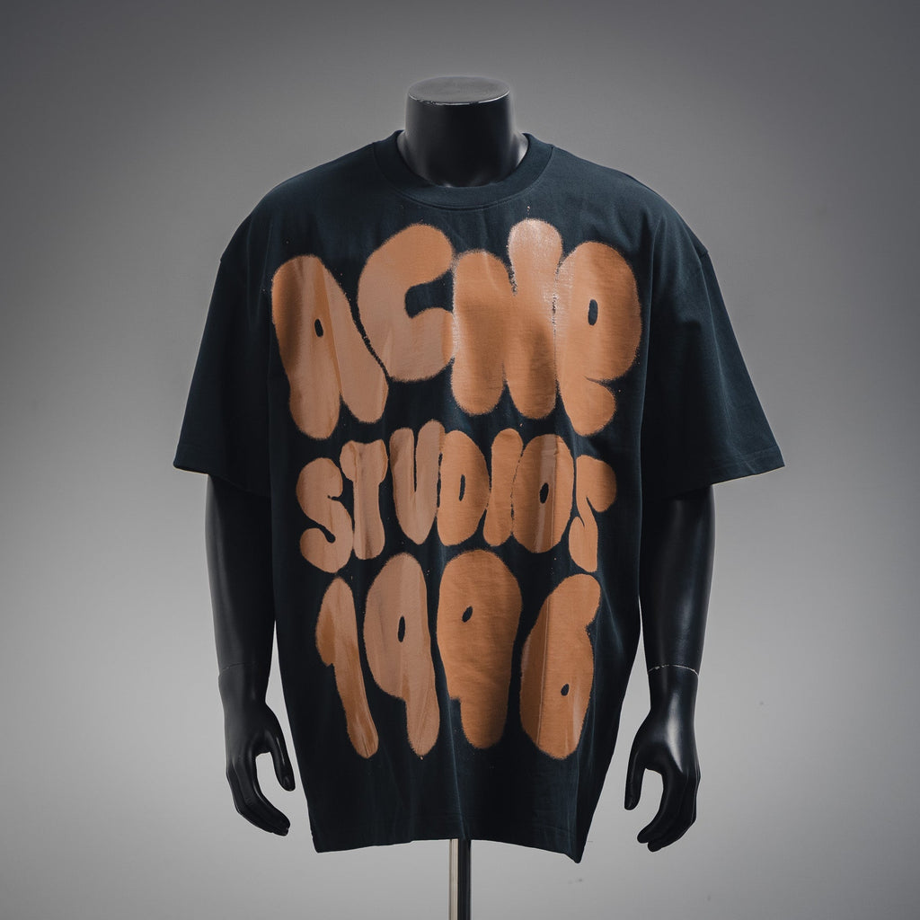acne 25ss print t-shirt