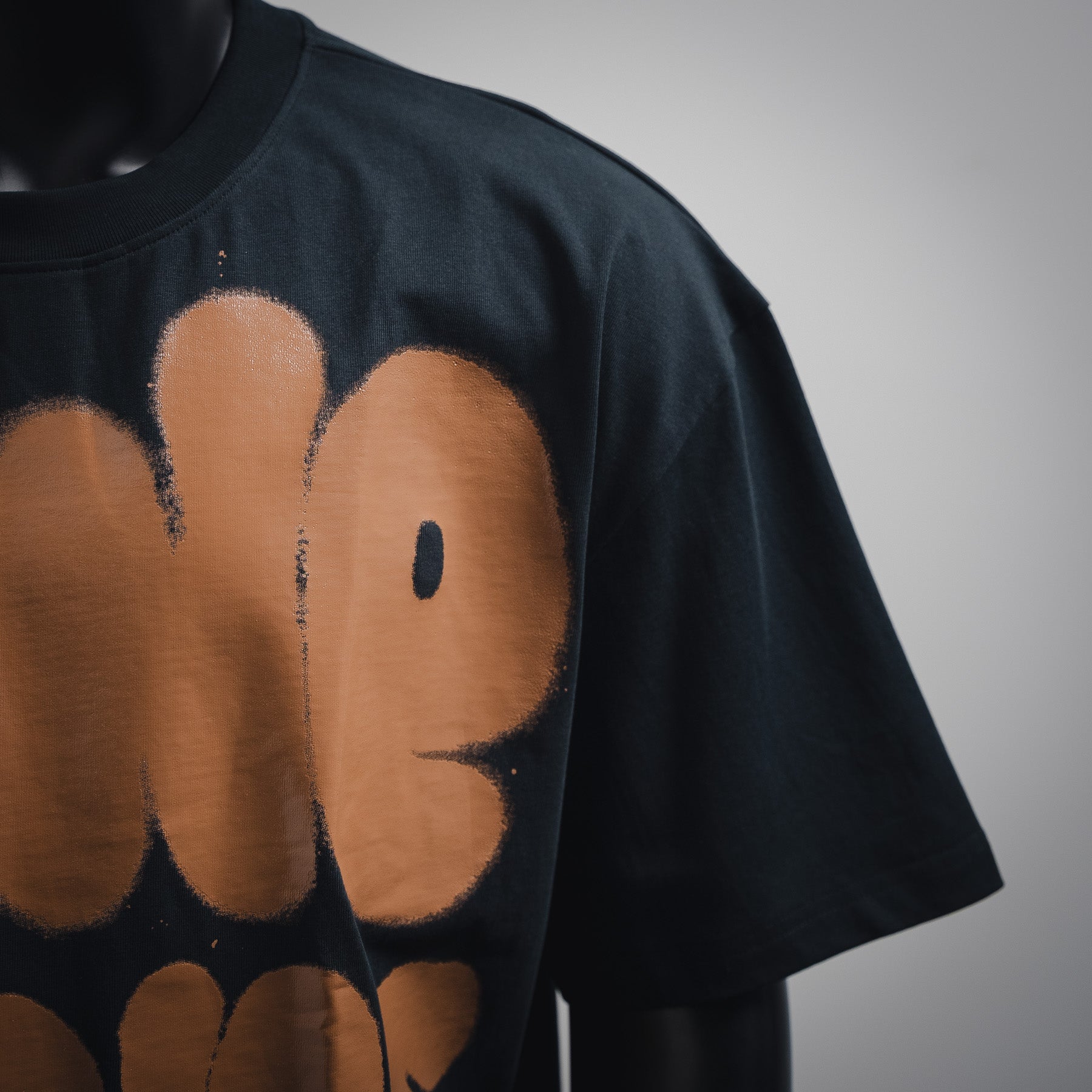 acne 25ss print t-shirt