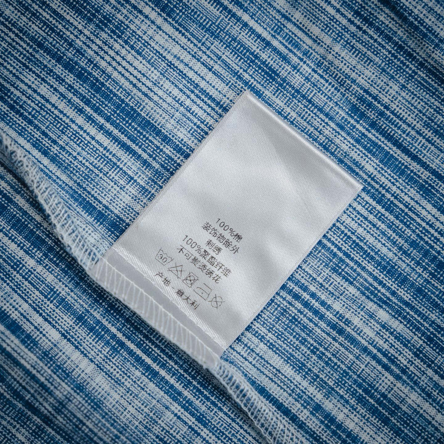 Dio 25ss jacquard denim shirt