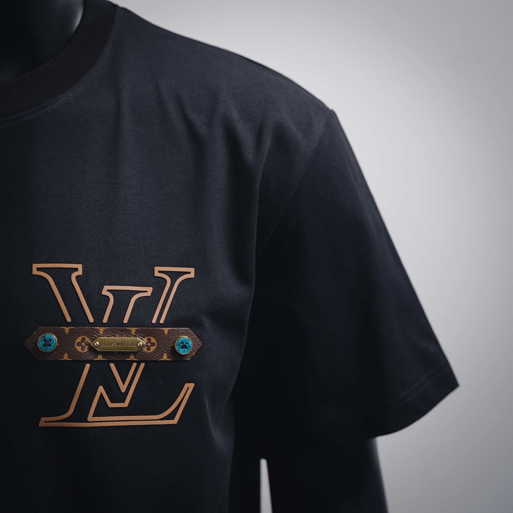 Louis 25ss patchwork t-shirt