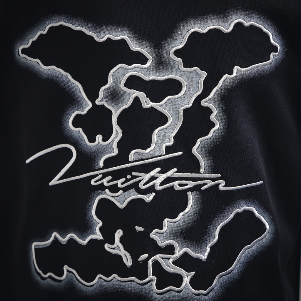 Louis 25ss embroidered t-shirt