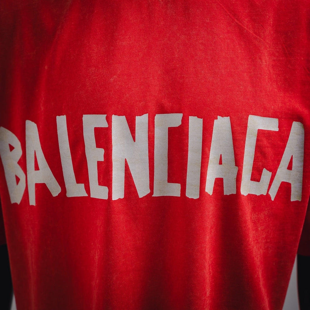 Balen 25ss tape t-shirt