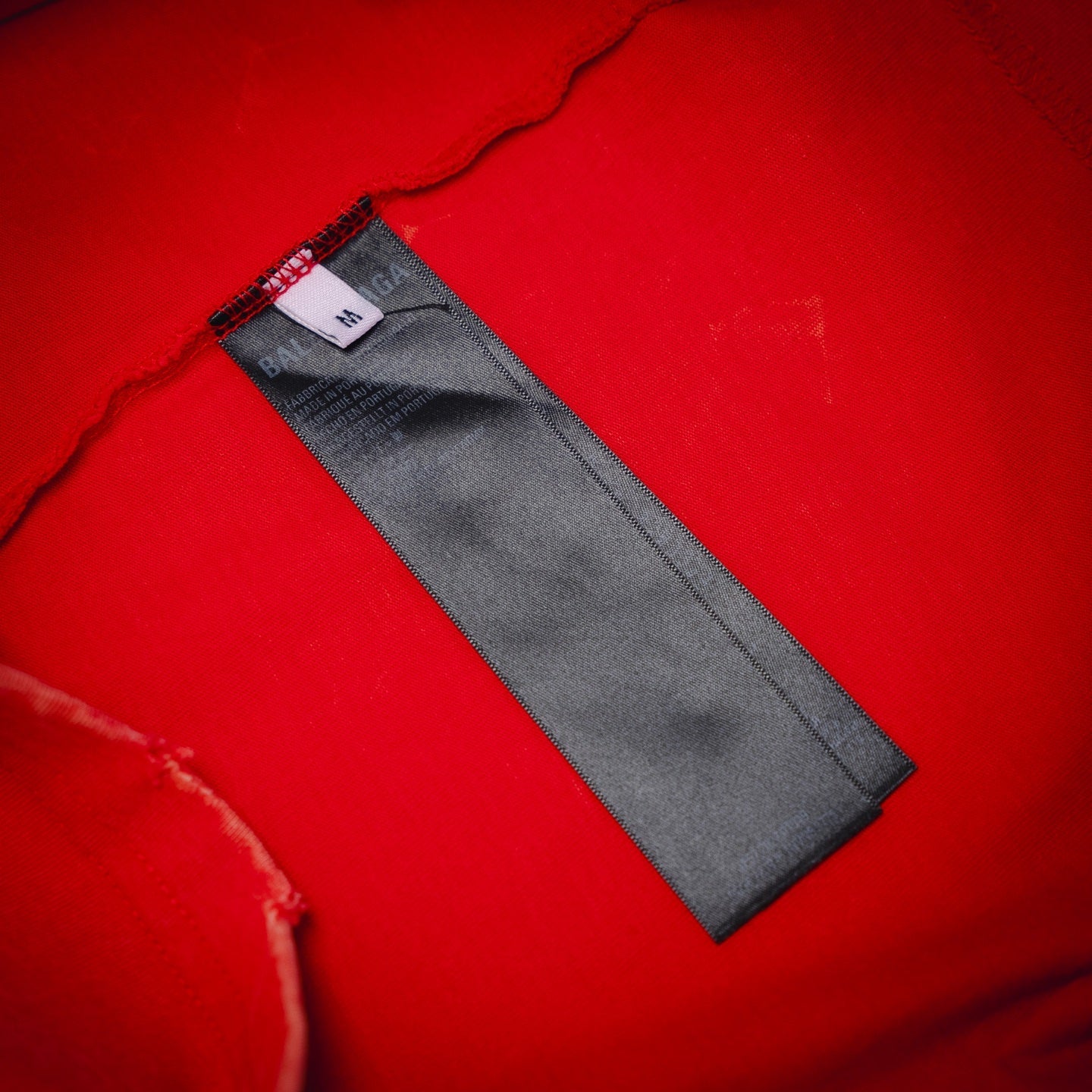 Balen 25ss tape t-shirt