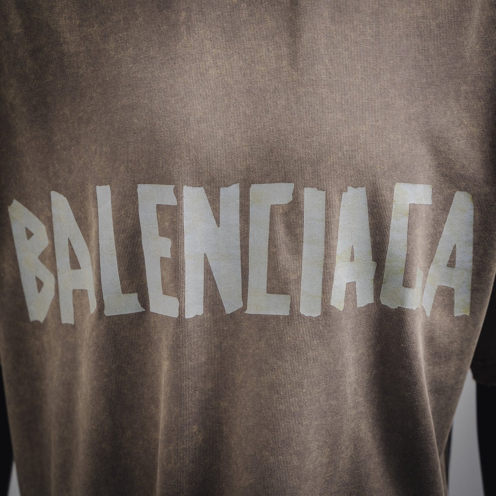 Balen 25ss tape t-shirt