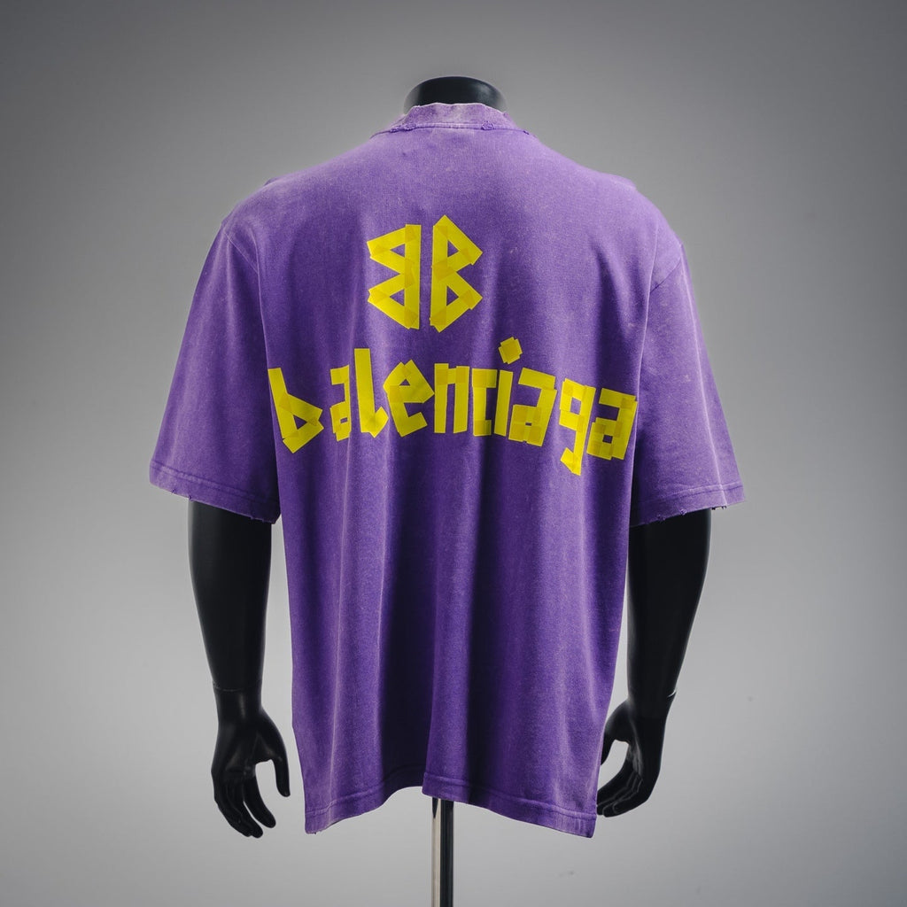 Balen 25ss tape t-shirt