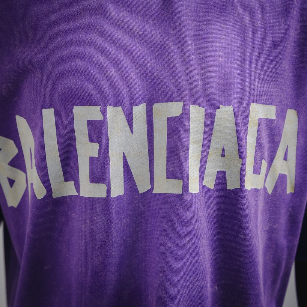 Balen 25ss tape t-shirt