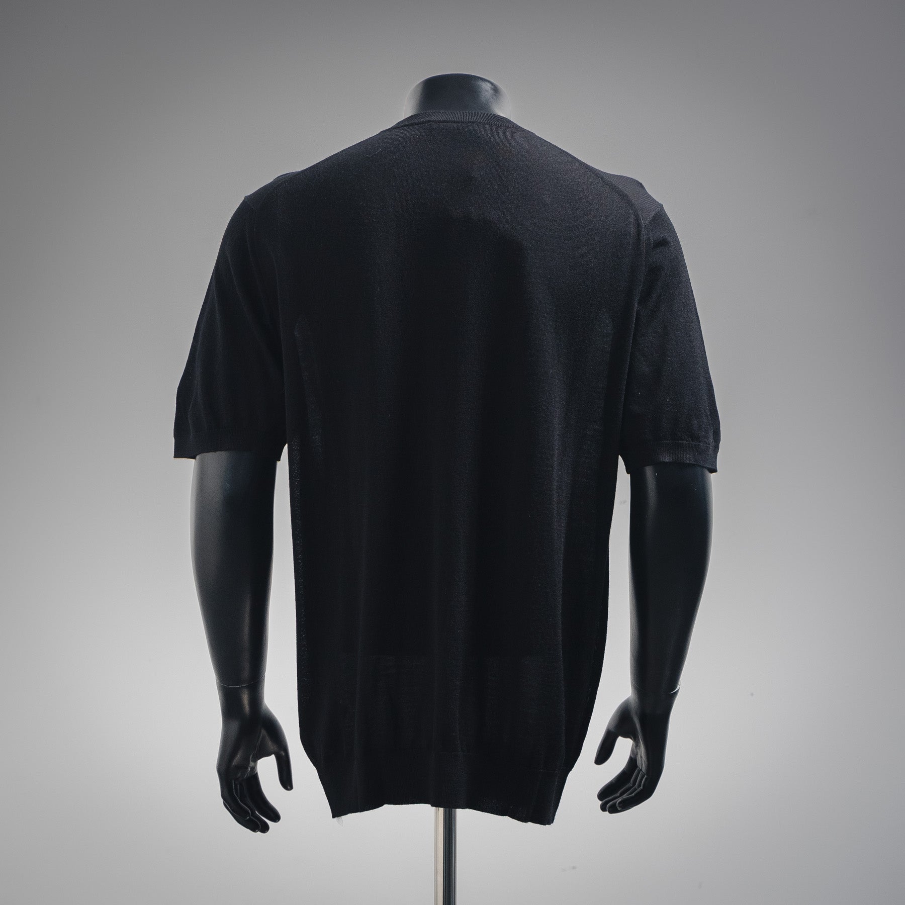 Pra 25ss knit embroidered t-shirt