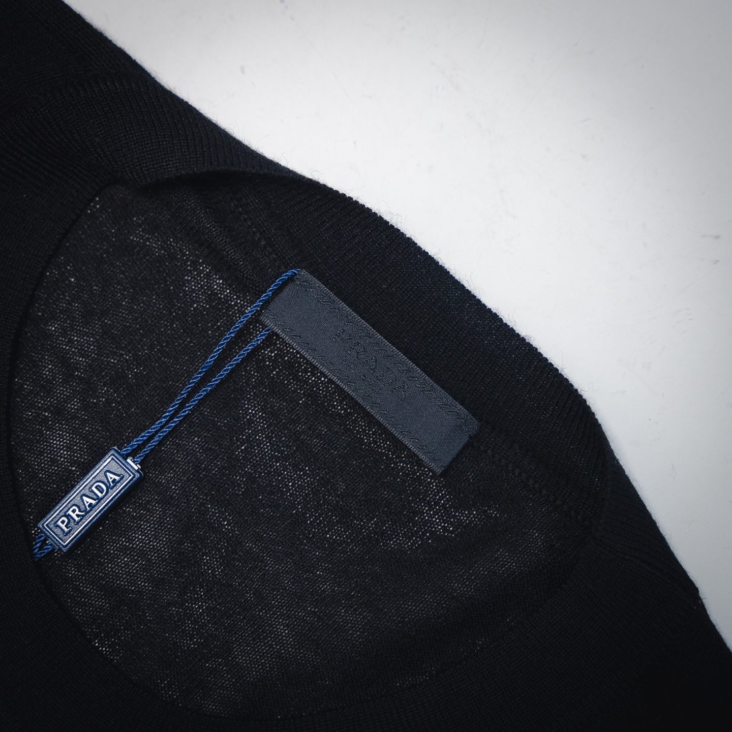 Pra 25ss knit embroidered t-shirt