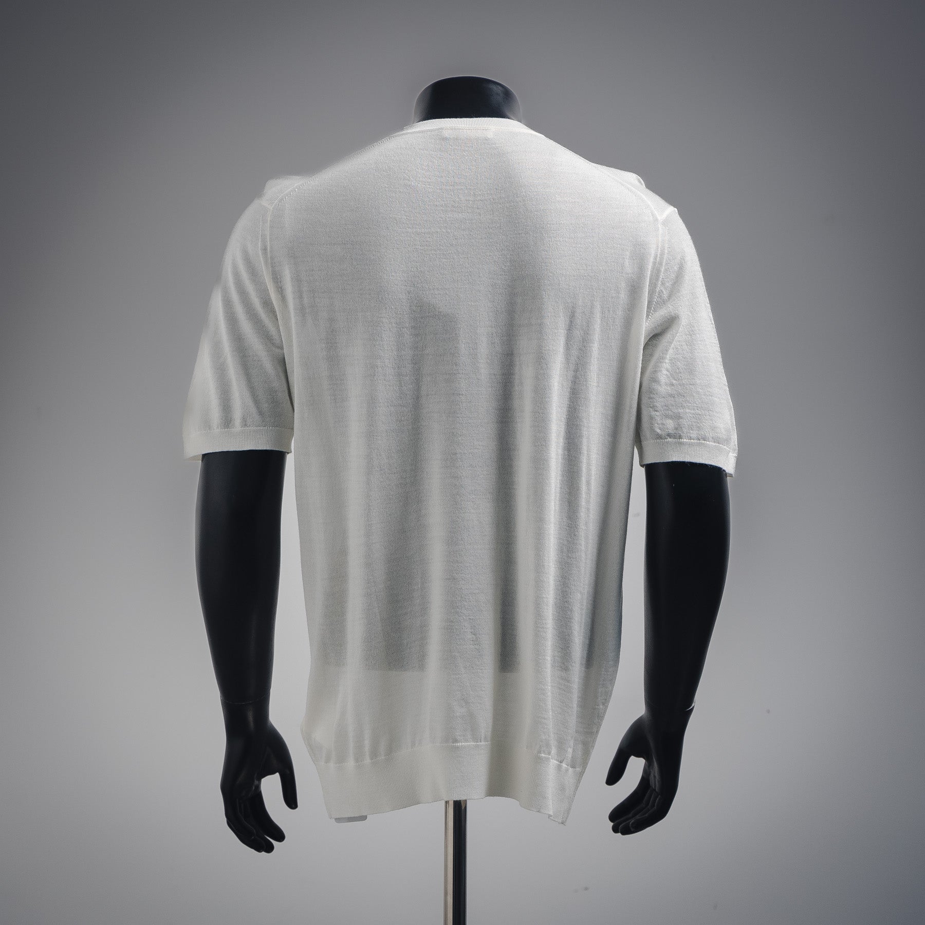 Pra 25ss knit embroidered t-shirt