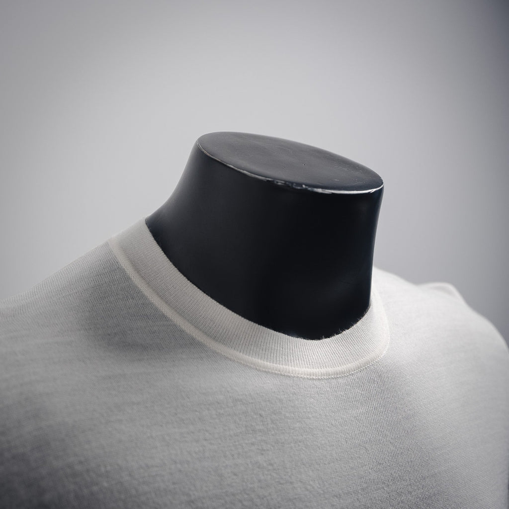 Pra 25ss knit embroidered t-shirt