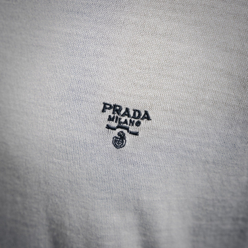 Pra 25ss knit embroidered t-shirt