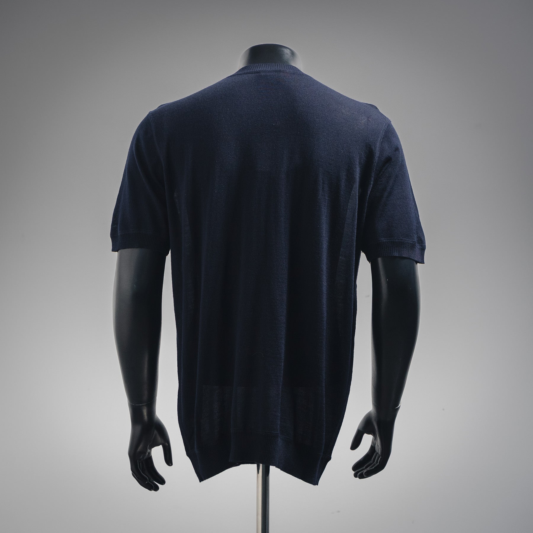 Pra 25ss jacquard knit t-shirt