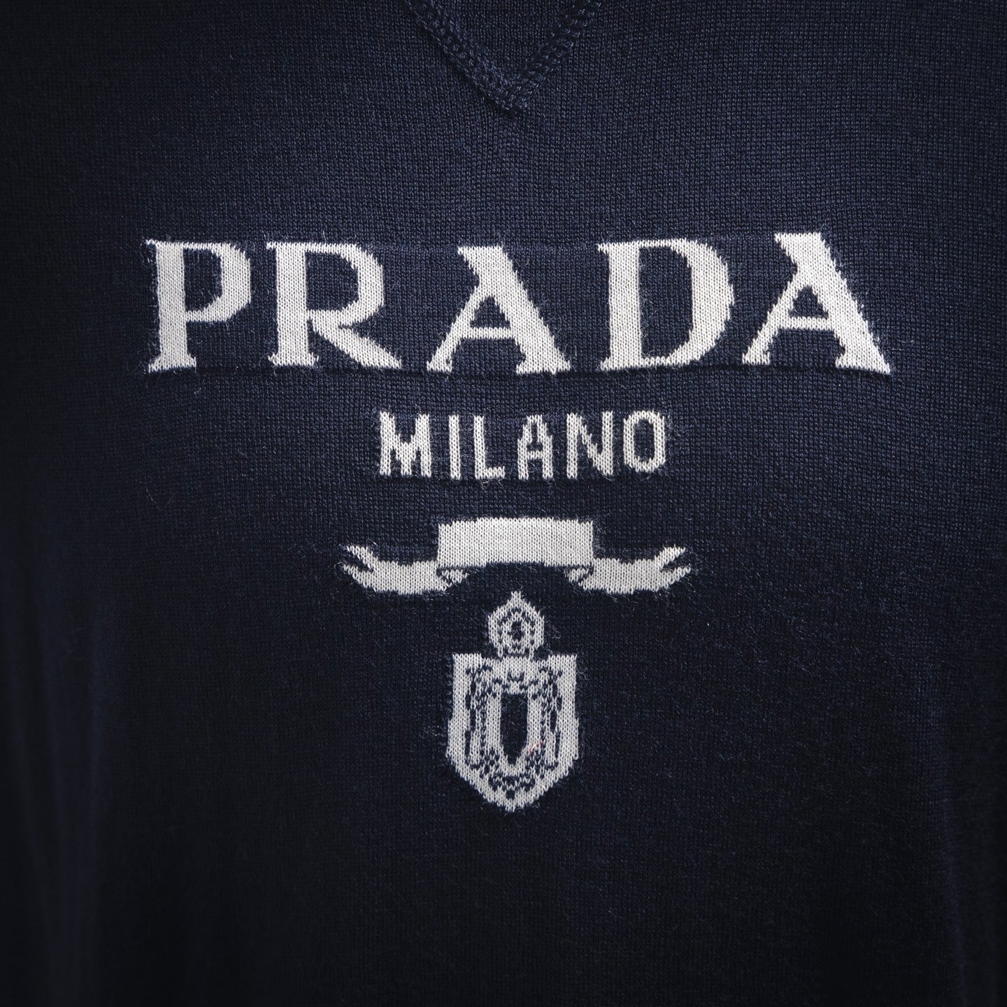 Pra 25ss jacquard knit t-shirt