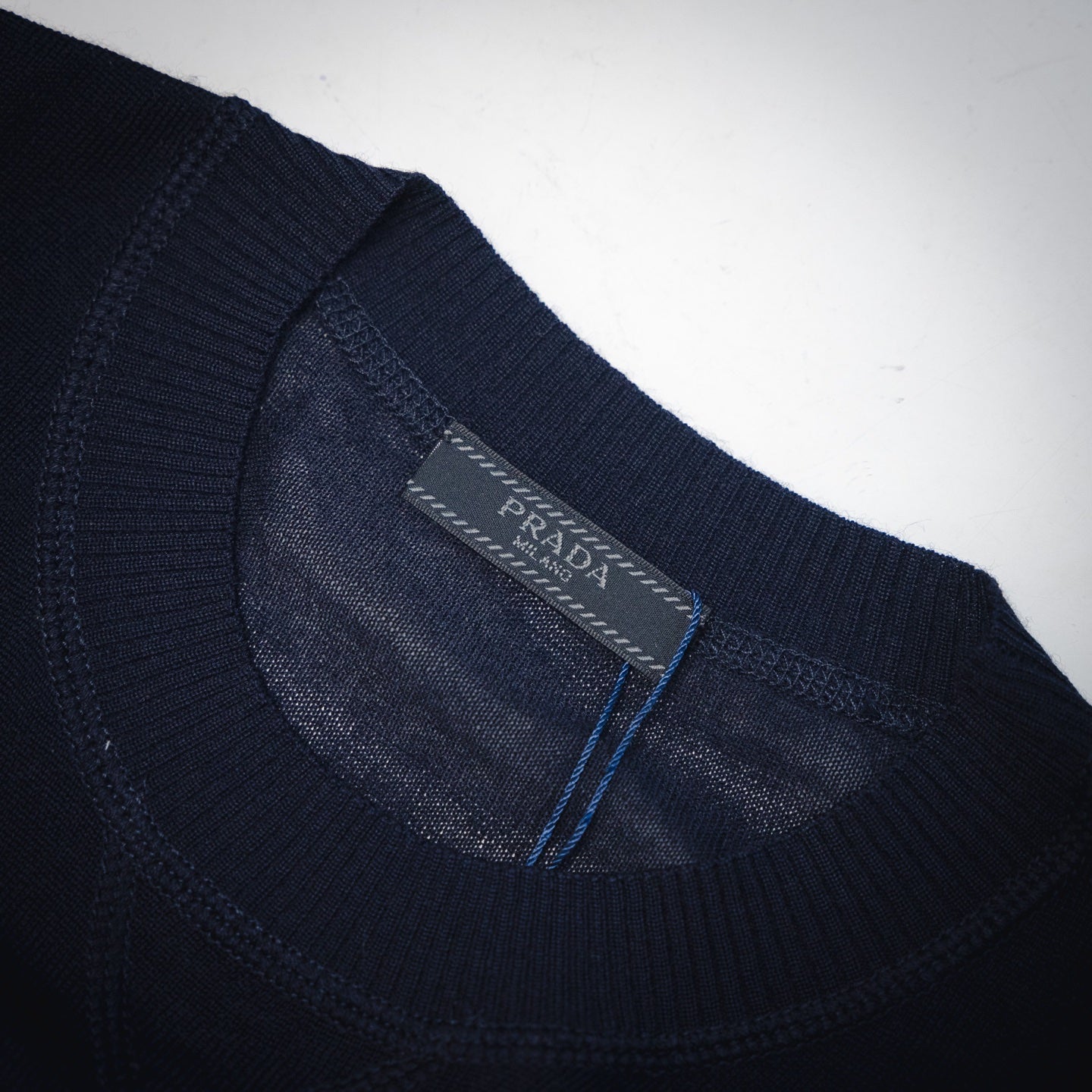 Pra 25ss jacquard knit t-shirt