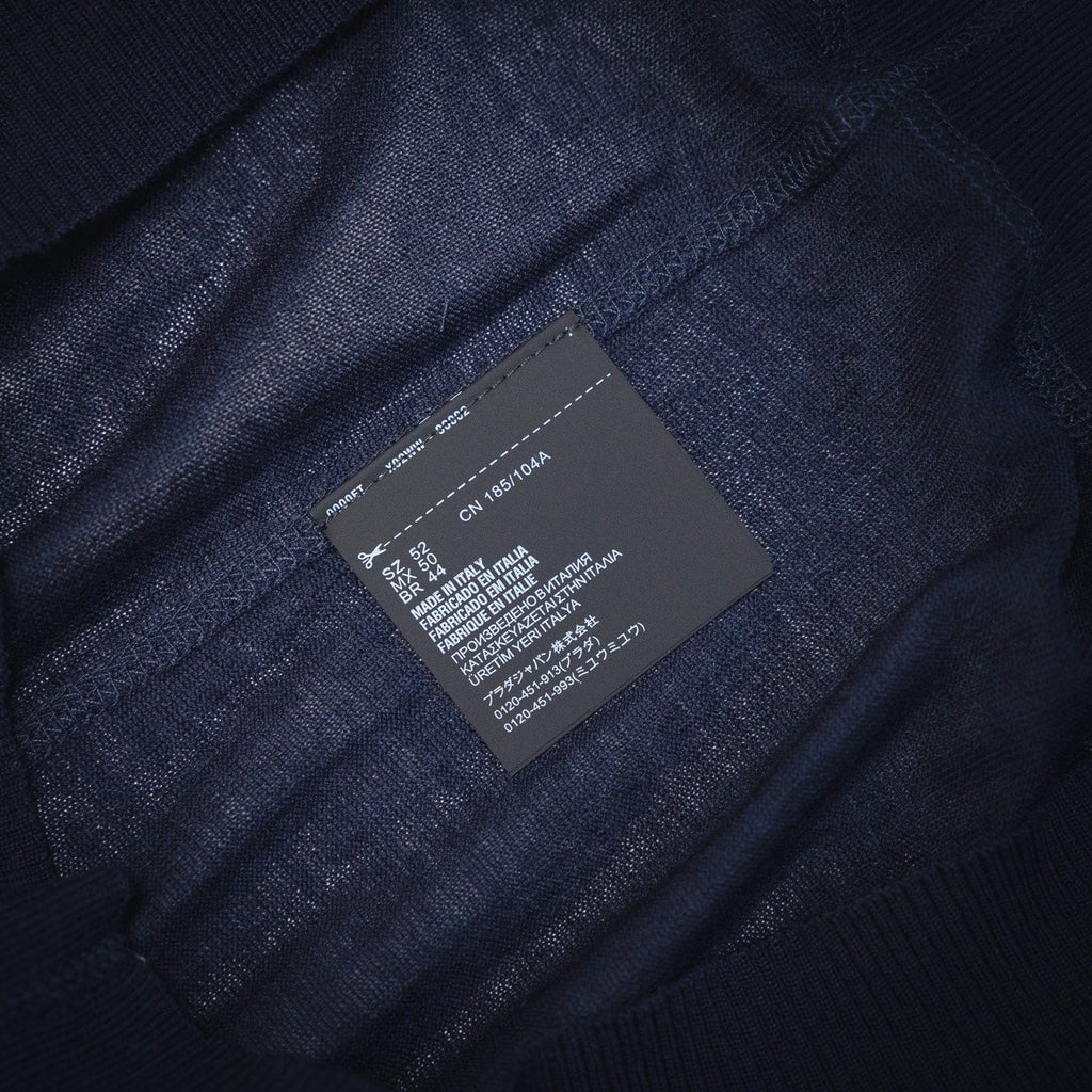 Pra 25ss jacquard knit t-shirt